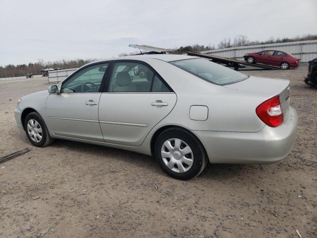 4T1BE32K24U272747 - 2004 TOYOTA CAMRY LE SILVER photo 2