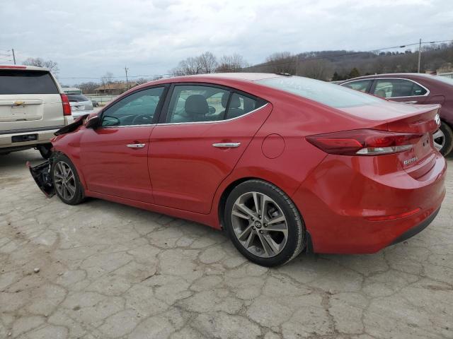 5NPD84LF4HH058239 - 2017 HYUNDAI ELANTRA SE RED photo 2