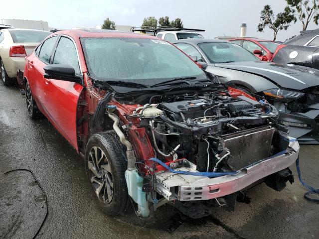 2HGFC2F73GH518502 - 2016 HONDA CIVIC EX RED photo 4