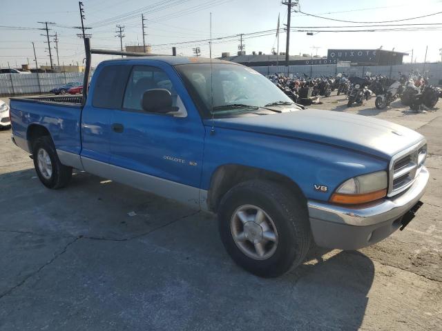 1B7GL22Y8WS638868 - 1998 DODGE DAKOTA BLUE photo 4