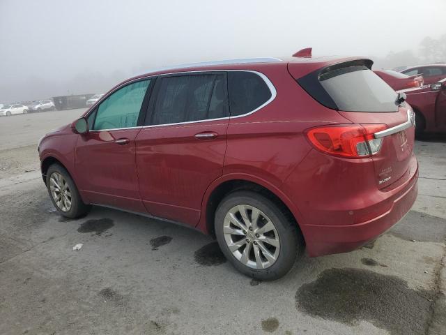 LRBFXBSA0HD042775 - 2017 BUICK ENVISION ESSENCE أحمر صورة 2