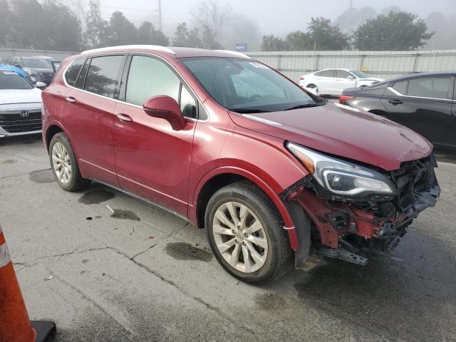 LRBFXBSA0HD042775 - 2017 BUICK ENVISION ESSENCE أحمر صورة 4