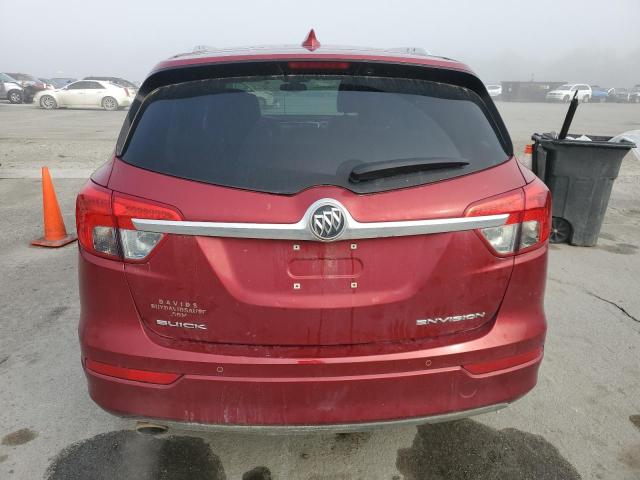 LRBFXBSA0HD042775 - 2017 BUICK ENVISION ESSENCE أحمر صورة 6
