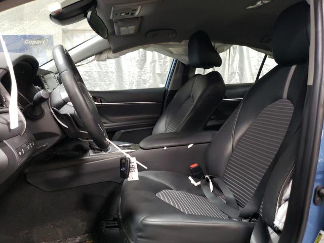 4T1G31AK5PU047180 - 2023 TOYOTA CAMRY SE NIGHT SHADE BLUE photo 7