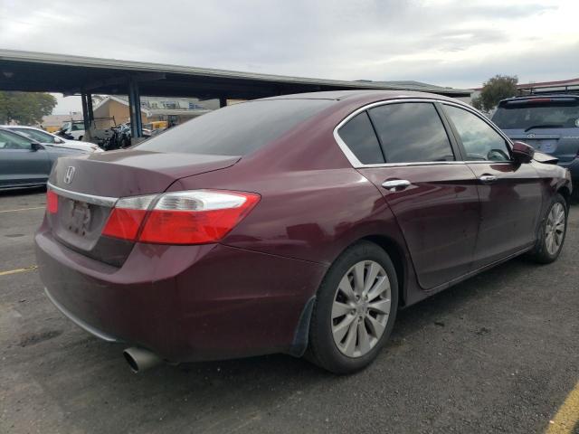 1HGCR2F77DA122987 - 2013 HONDA ACCORD EX BURGUNDY photo 3