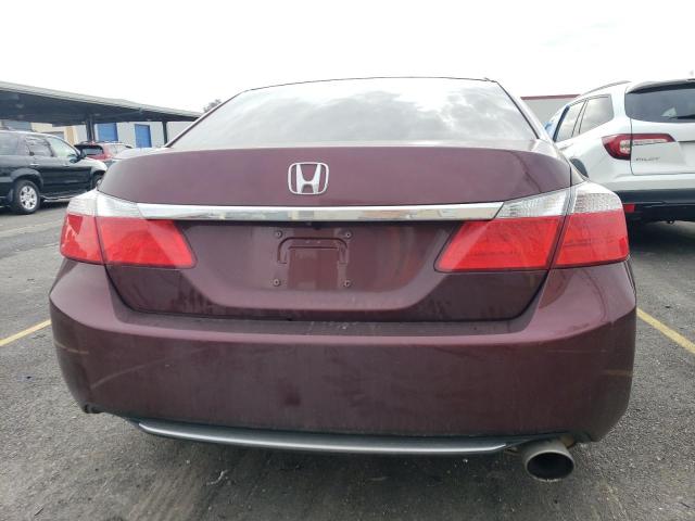 1HGCR2F77DA122987 - 2013 HONDA ACCORD EX BURGUNDY photo 6