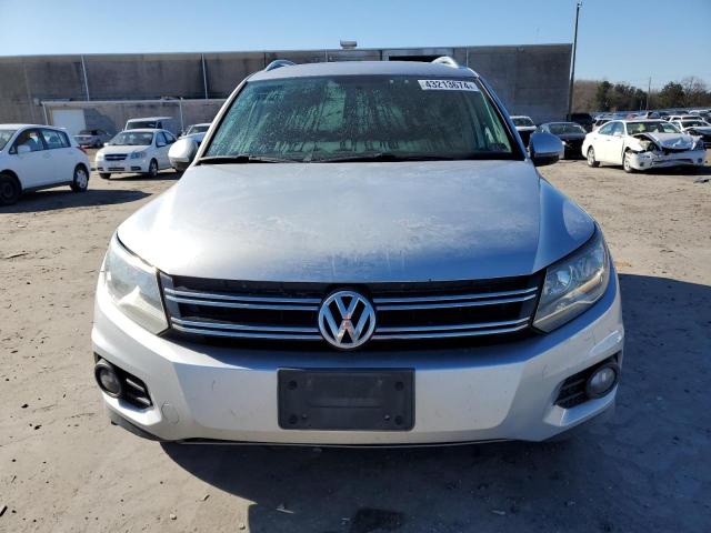 WVGBV3AX2DW077152 - 2013 VOLKSWAGEN TIGUAN S SILVER photo 5