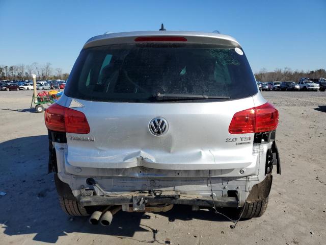 WVGBV3AX2DW077152 - 2013 VOLKSWAGEN TIGUAN S SILVER photo 6