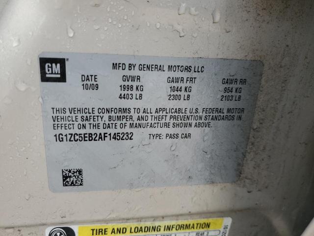 1G1ZC5EB2AF145232 - 2010 CHEVROLET MALIBU 1LT 米色 照片 12