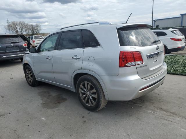 5XYKWDA22DG325280 - 2013 KIA SORENTO SX SILVER photo 2