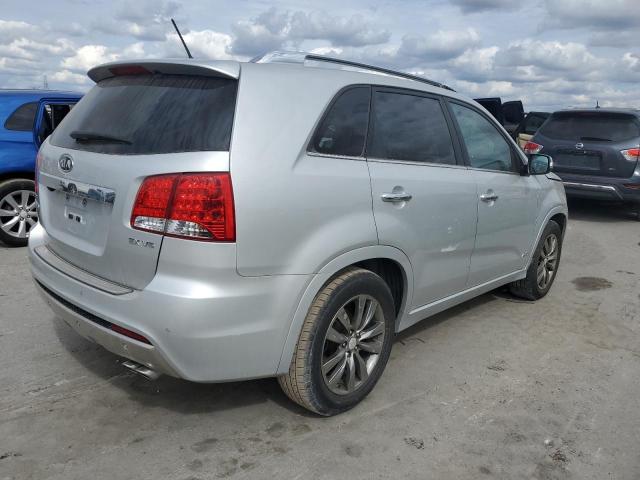 5XYKWDA22DG325280 - 2013 KIA SORENTO SX SILVER photo 3