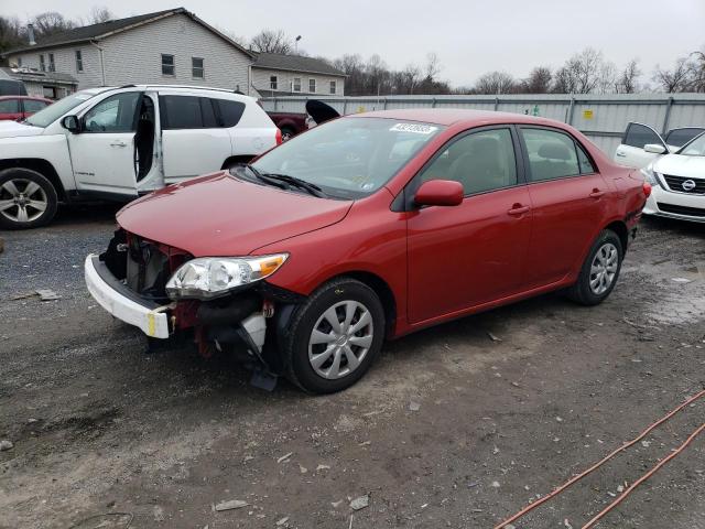 JTDBU4EE3B9168691 - 2011 TOYOTA COROLLA BASE RED photo 1
