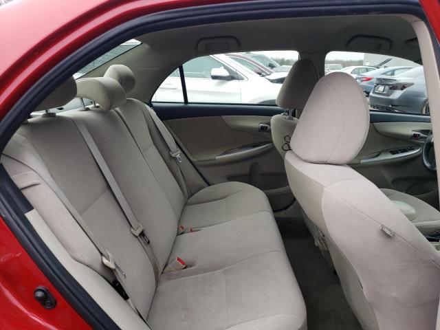 JTDBU4EE3B9168691 - 2011 TOYOTA COROLLA BASE RED photo 10