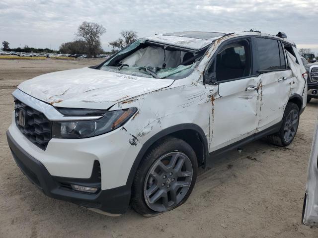 5FNYF8H58PB023196 - 2023 HONDA PASSPORT EXL WHITE photo 1