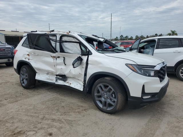 5FNYF8H58PB023196 - 2023 HONDA PASSPORT EXL WHITE photo 4