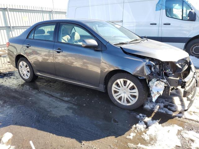 1NXBU40E19Z158204 - 2009 TOYOTA COROLLA BASE GRAY photo 4