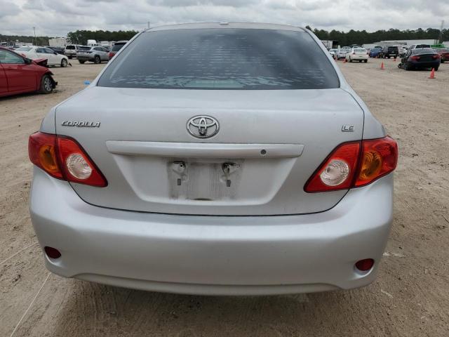 2T1BU4EE6AC318026 - 2010 TOYOTA COROLLA BASE SILVER photo 6