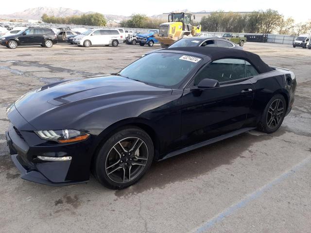 1FATP8UH2J5142688 - 2018 FORD MUSTANG BLACK photo 1