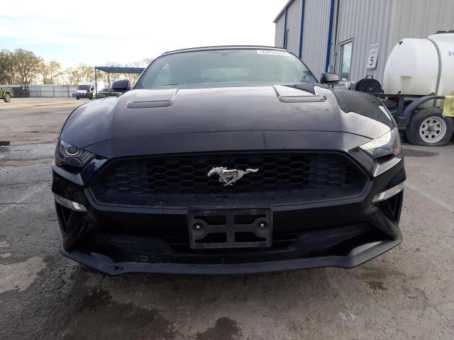 1FATP8UH2J5142688 - 2018 FORD MUSTANG BLACK photo 5