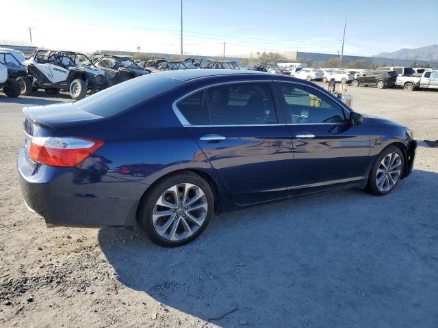 1HGCR2F54DA012946 - 2013 HONDA ACCORD SPORT BLUE photo 3