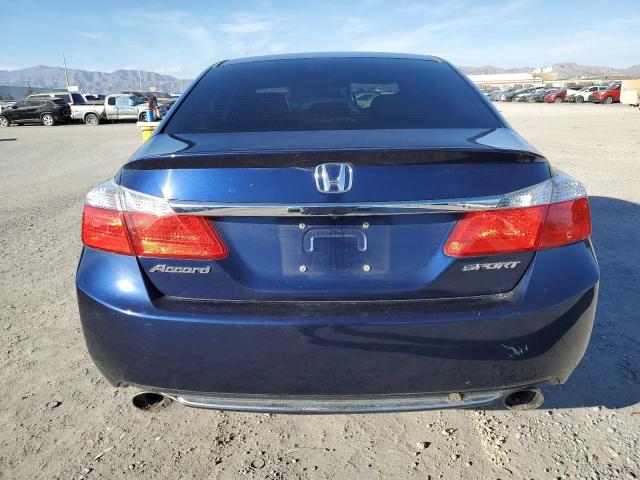 1HGCR2F54DA012946 - 2013 HONDA ACCORD SPORT BLUE photo 6