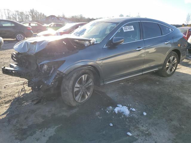 5J6TF2H59EL003664 - 2014 HONDA CROSSTOUR EXL Grau Foto 1
