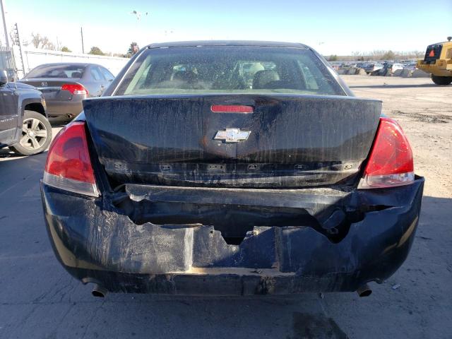 2G1WS581569354134 - 2006 CHEVROLET IMPALA POLICE BLACK photo 6