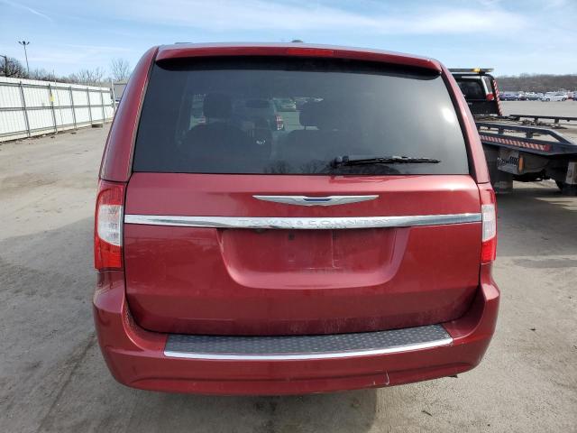 2C4RC1BGXGR248223 - 2016 CHRYSLER TOWN & COU TOURING RED photo 6