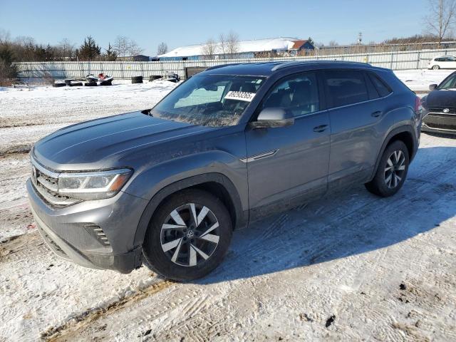 1V2LC2CA1NC206324 - 2022 VOLKSWAGEN ATLAS CROS SE GRAY photo 1