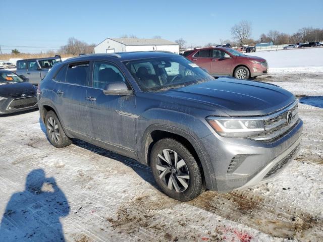 1V2LC2CA1NC206324 - 2022 VOLKSWAGEN ATLAS CROS SE GRAY photo 4