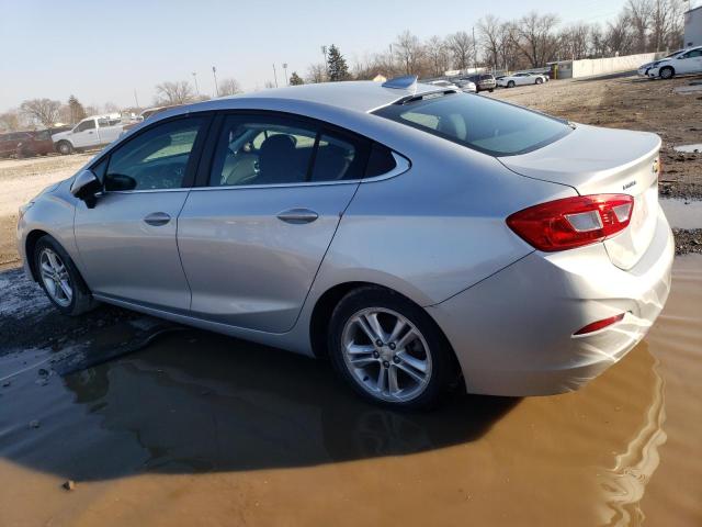 1G1BE5SM6G7314317 - 2016 CHEVROLET CRUZE LT SILVER photo 2