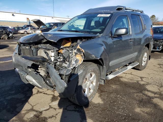 5N1AN0NW2DN824296 - 2013 NISSAN XTERRA X GRAY photo 1