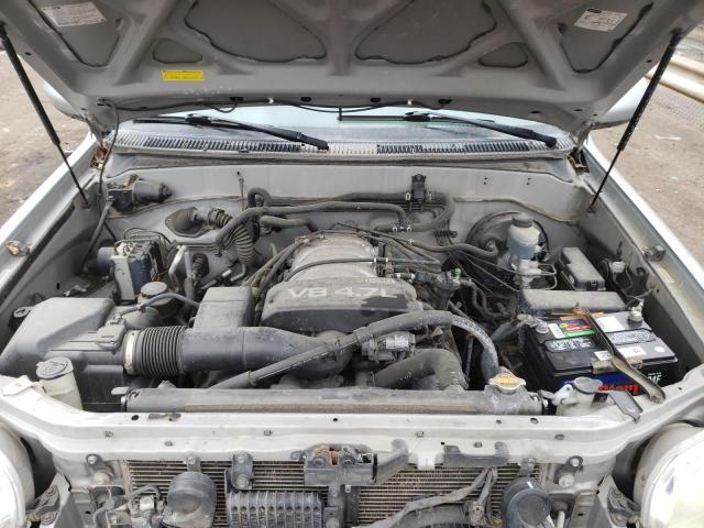 5TDBT48A52S070999 - 2002 TOYOTA SEQUOIA LIMITED SILVER photo 12