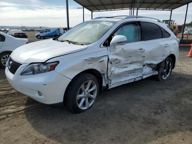 2T2ZK1BA4AC029372 - 2010 LEXUS RX 350 WHITE photo 1