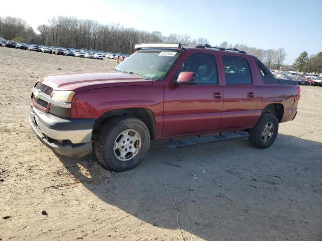3GNEC12Z15G105218 - 2005 CHEVROLET AVALANCHE C1500 RED photo 1