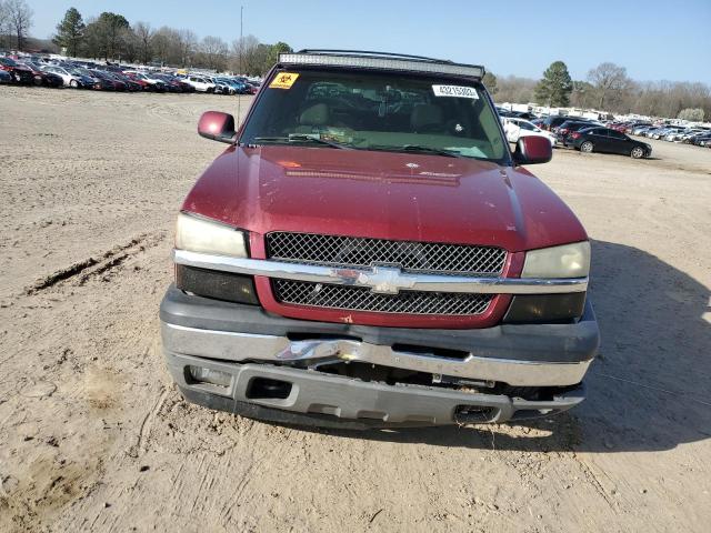 3GNEC12Z15G105218 - 2005 CHEVROLET AVALANCHE C1500 RED photo 5