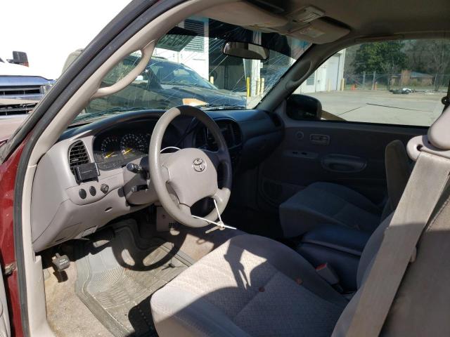 5TBRN34144S437458 - 2004 TOYOTA TUNDRA ACCESS CAB SR5 RED photo 8