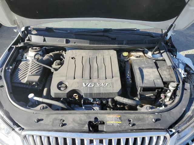 1G4GE5EV7AF197910 - 2010 BUICK LACROSSE CXS WHITE photo 11