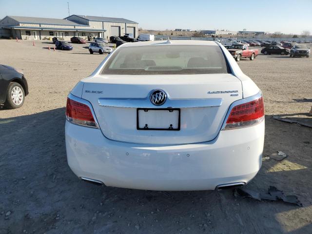 1G4GE5EV7AF197910 - 2010 BUICK LACROSSE CXS WHITE photo 6