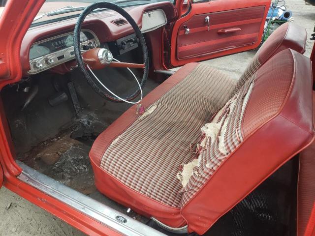 20527W167145 - 1962 CHEVROLET CORVAIR RED photo 7