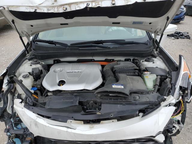 KMHEC4A43DA074904 - 2013 HYUNDAI SONATA HYBRID WHITE photo 11