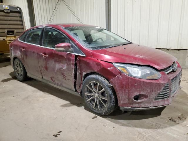 1FADP3J24EL187558 - 2014 FORD FOCUS TITANIUM RED photo 4