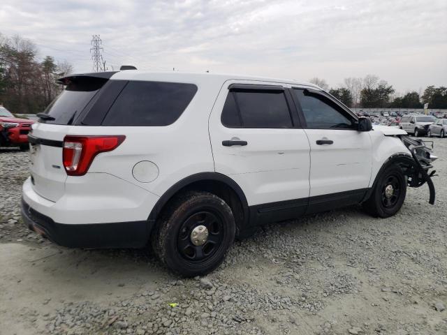 1FM5K8AR9GGC14526 - 2016 FORD EXPLORER POLICE INTERCEPTOR თეთრი ფოტო 3