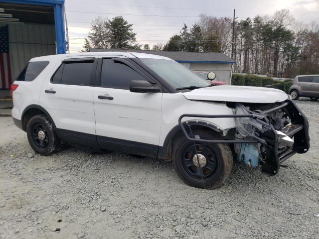 1FM5K8AR9GGC14526 - 2016 FORD EXPLORER POLICE INTERCEPTOR თეთრი ფოტო 4