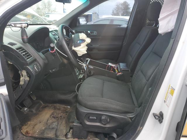 1FM5K8AR9GGC14526 - 2016 FORD EXPLORER POLICE INTERCEPTOR თეთრი ფოტო 7