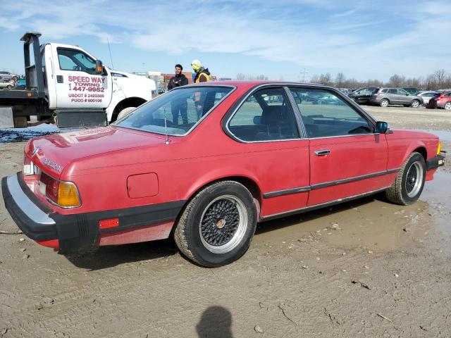 WBAEC7400G0606812 - 1986 BMW 635 CSI RED photo 3