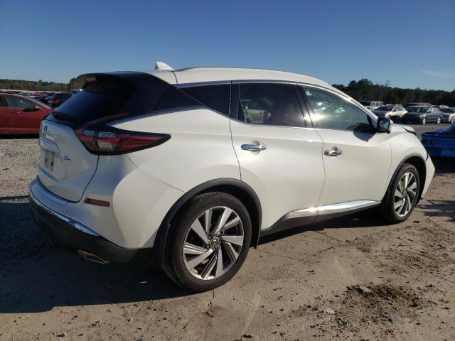 5N1AZ2CJXLN152025 - 2020 NISSAN MURANO SL WHITE photo 3