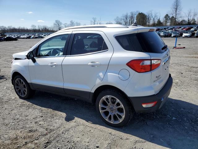 MAJ6S3KL6NC457176 - 2022 FORD ECOSPORT TITANIUM WHITE photo 2