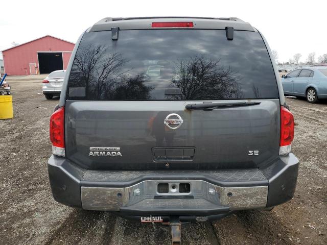 5N1AA08A84N717894 - 2004 NISSAN ARMADA SE GRAY photo 6