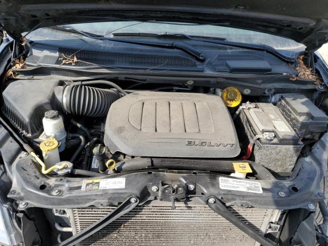 2C4RDGCG9KR661712 - 2019 DODGE GRAND CARA SXT GRAY photo 12